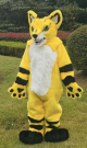 Youthful Yellow Fursuits Set - Complete Costume for Cosplay and Events